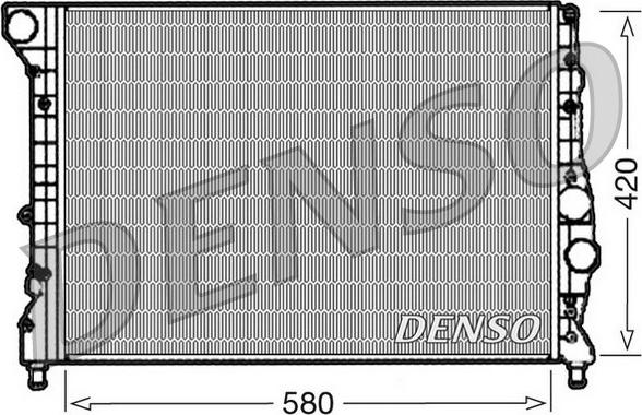 Denso DRM01001 - Radiators, Motora dzesēšanas sistēma ps1.lv