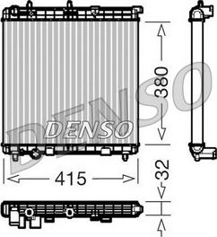 Denso DRM07011 - Radiators, Motora dzesēšanas sistēma ps1.lv