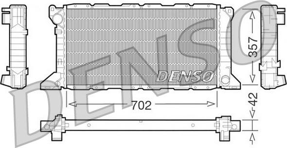 Denso DRM10099 - Radiators, Motora dzesēšanas sistēma ps1.lv