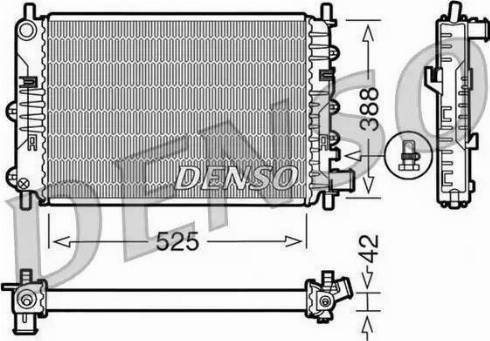 Nissens 622171 - Radiators, Motora dzesēšanas sistēma ps1.lv