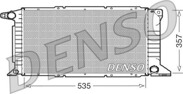 Denso DRM10101 - Radiators, Motora dzesēšanas sistēma ps1.lv