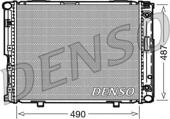 Denso DRM17004 - Radiators, Motora dzesēšanas sistēma ps1.lv