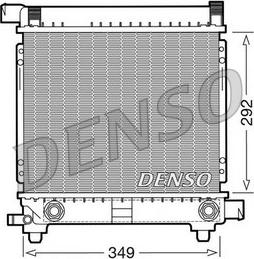 Denso DRM17028 - Radiators, Motora dzesēšanas sistēma ps1.lv