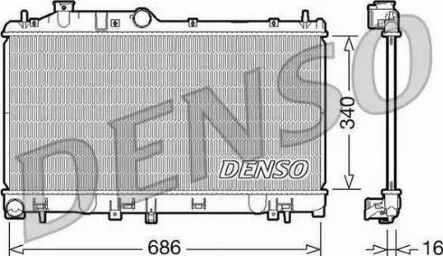 KOYORAD PL091662 - Radiators, Motora dzesēšanas sistēma ps1.lv