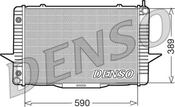 Denso DRM33067 - Radiators, Motora dzesēšanas sistēma ps1.lv