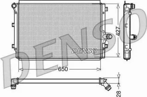 Ava Quality Cooling VW 2208 - Radiators, Motora dzesēšanas sistēma ps1.lv