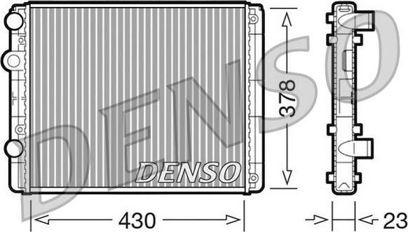 Denso DRM32030 - Radiators, Motora dzesēšanas sistēma ps1.lv