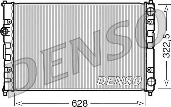 Denso DRM26009 - Radiators, Motora dzesēšanas sistēma ps1.lv