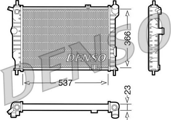 Denso DRM20011 - Radiators, Motora dzesēšanas sistēma ps1.lv