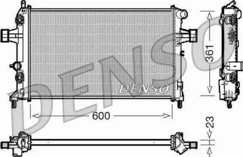 Nissens 63004A - Radiators, Motora dzesēšanas sistēma ps1.lv