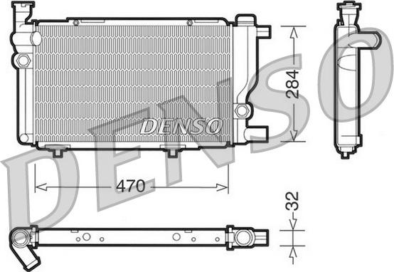 Denso DRM21013 - Radiators, Motora dzesēšanas sistēma ps1.lv