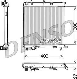 Denso DRM21026 - Radiators, Motora dzesēšanas sistēma ps1.lv