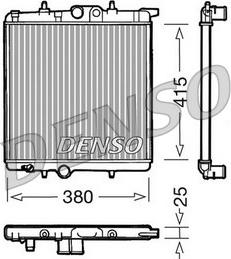 Denso DRM21020 - Radiators, Motora dzesēšanas sistēma ps1.lv