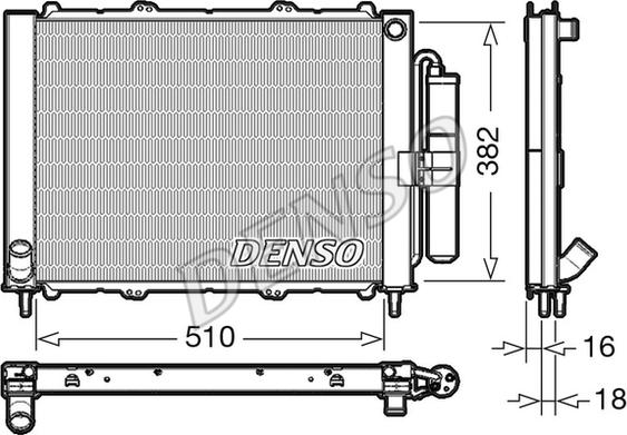 Denso DRM23103 - Dzesēšanas modulis ps1.lv