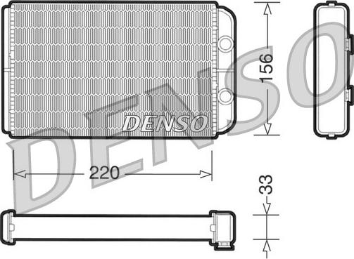 Denso DRR09090 - Siltummainis, Salona apsilde ps1.lv