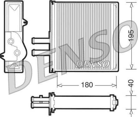 Denso DRR09060 - Siltummainis, Salona apsilde ps1.lv