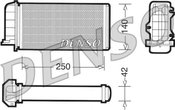 Denso DRR09002 - Siltummainis, Salona apsilde ps1.lv