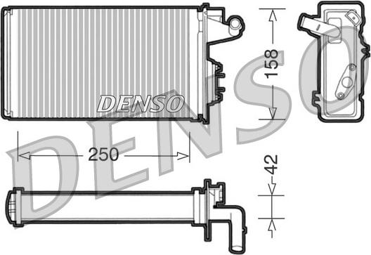 Denso DRR09010 - Siltummainis, Salona apsilde ps1.lv