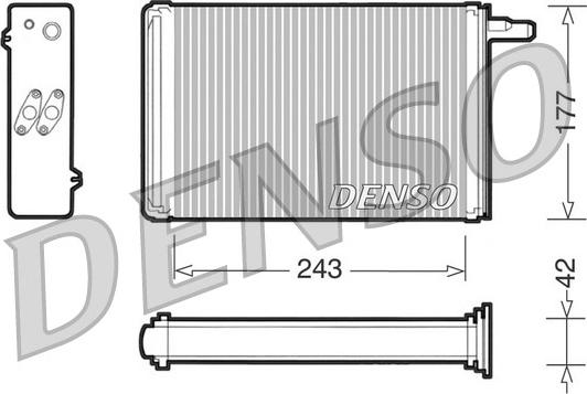 Denso DRR09030 - Siltummainis, Salona apsilde ps1.lv