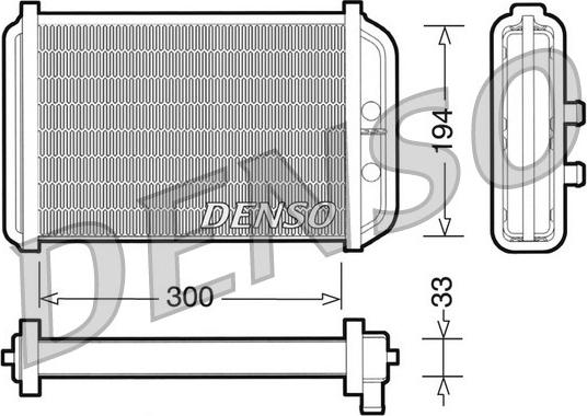 Denso DRR09033 - Siltummainis, Salona apsilde ps1.lv