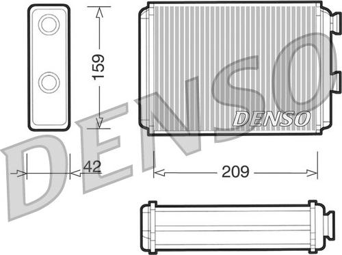 Denso DRR09071 - Siltummainis, Salona apsilde ps1.lv