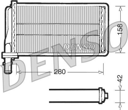 Denso DRR01001 - Siltummainis, Salona apsilde ps1.lv