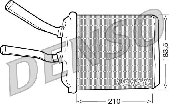 Denso DRR01010 - Siltummainis, Salona apsilde ps1.lv