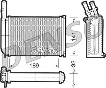 Denso DRR10001 - Siltummainis, Salona apsilde ps1.lv