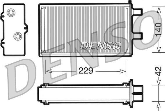 Denso DRR13001 - Siltummainis, Salona apsilde ps1.lv