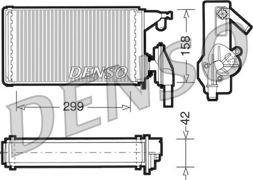 Denso DRR12002 - Siltummainis, Salona apsilde ps1.lv