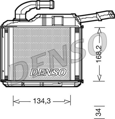 Denso DRR32010 - Siltummainis, Salona apsilde ps1.lv