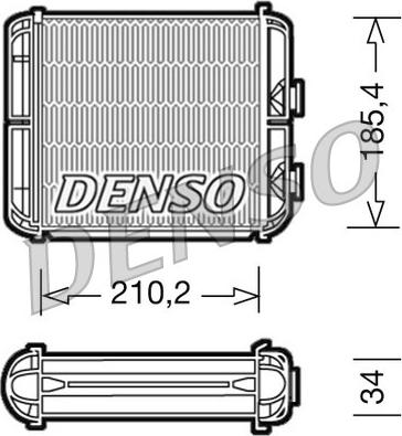 Denso DRR20003 - Siltummainis, Salona apsilde ps1.lv