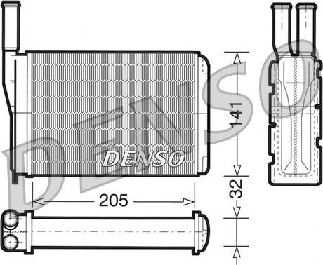 Denso DRR23010 - Siltummainis, Salona apsilde ps1.lv