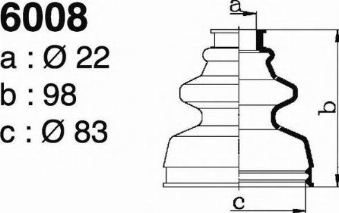 DEPA 6008 - Putekļusargs, Piedziņas vārpsta ps1.lv