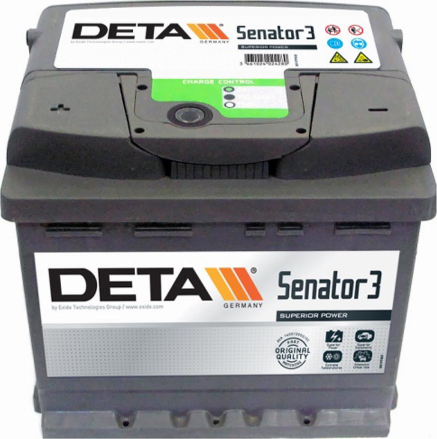 DETA DA641 - Startera akumulatoru baterija ps1.lv