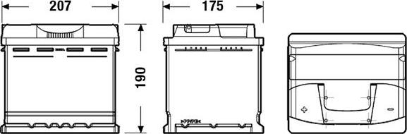 DETA DB501 - Startera akumulatoru baterija ps1.lv