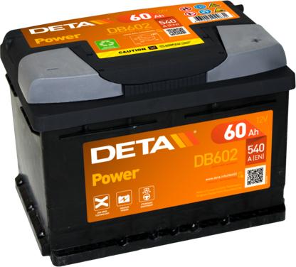 DETA DB602 - Startera akumulatoru baterija ps1.lv