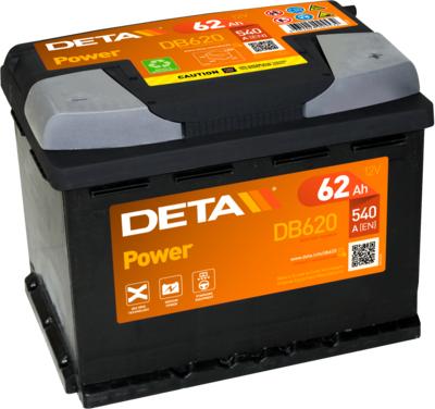 DETA DB620 - Startera akumulatoru baterija ps1.lv