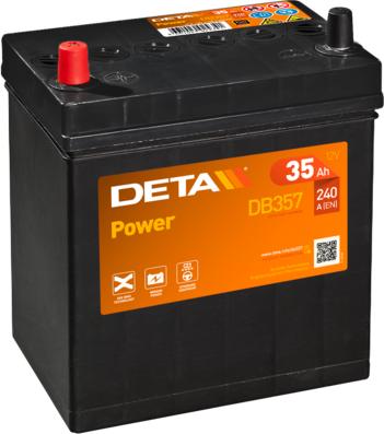 DETA DB357 - Startera akumulatoru baterija ps1.lv