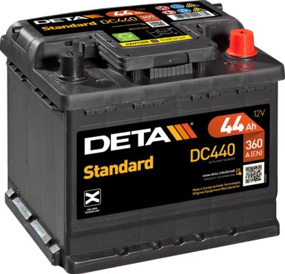 DETA DC440 - Startera akumulatoru baterija ps1.lv