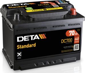DETA DC700 - Startera akumulatoru baterija ps1.lv