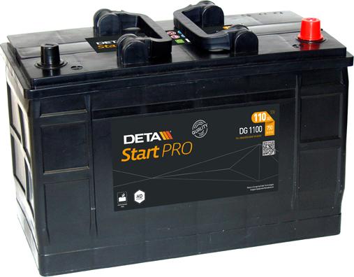 DETA DG1100 - Startera akumulatoru baterija ps1.lv