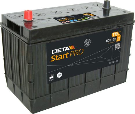 DETA DG110B - Startera akumulatoru baterija ps1.lv