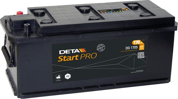 DETA DG1705 - Startera akumulatoru baterija ps1.lv