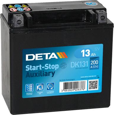 DETA DK131 - Startera akumulatoru baterija ps1.lv