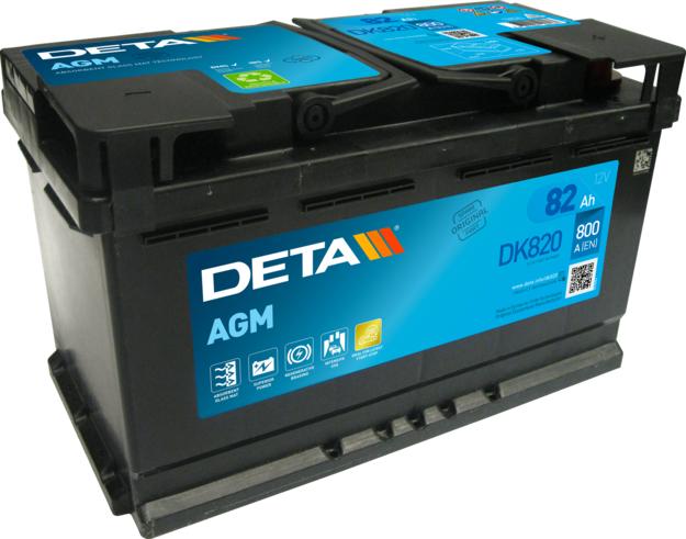 DETA DK820 - Startera akumulatoru baterija ps1.lv
