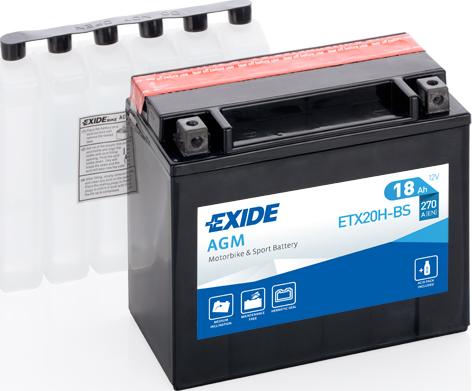DETA ETX20H-BS - Startera akumulatoru baterija ps1.lv