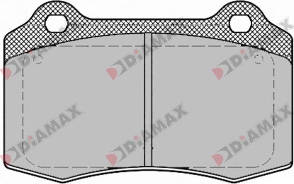 Diamax N09442 - Bremžu uzliku kompl., Disku bremzes ps1.lv