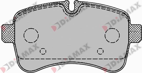 Diamax N09403 - Bremžu uzliku kompl., Disku bremzes ps1.lv