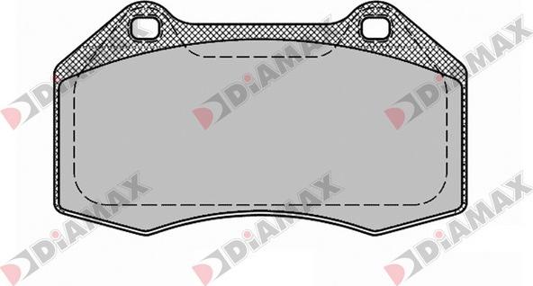 Diamax N09432 - Bremžu uzliku kompl., Disku bremzes ps1.lv